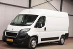 Peugeot Boxer 2.2 BlueHDi L2H2 AIRCO CRUISE CONTOL EURO 6, Auto's, Stof, Gebruikt, Euro 6, Wit