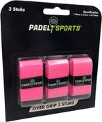 Overgrip padel - Racketaccessoires - Roze - 3 stuks, Sport en Fitness, Tennis, Verzenden, Nieuw