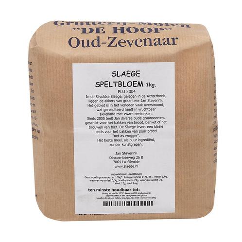 Molen de Hoop Slaege Speltbloem 1kg, Hobby en Vrije tijd, Taarten en Cupcakes maken, Nieuw, Verzenden