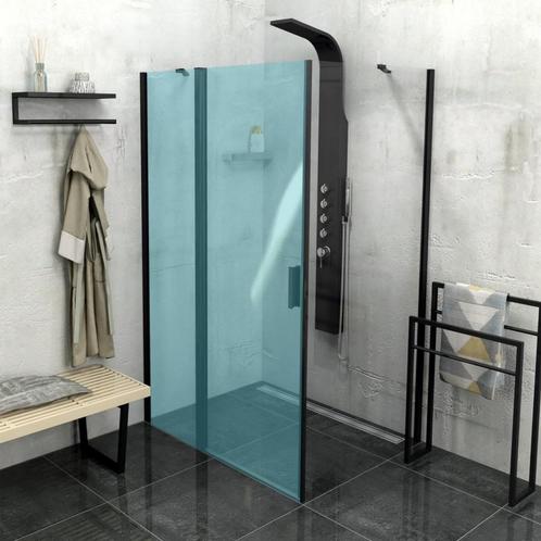 Zijwand Sapho Zoom Line Black 90x200 cm 6 mm Helder Glas tbv, Doe-het-zelf en Verbouw, Sanitair, Douche, Nieuw, Ophalen of Verzenden