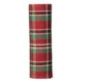Tafelloper tartan rood groen streep schotse ruit 200x145 cm, Ophalen of Verzenden, Nieuw