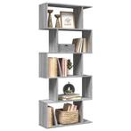 vidaXL Kamerscherm / boekenkast 5-laags 70x24x161 cm hout, Verzenden, Nieuw, Overige houtsoorten