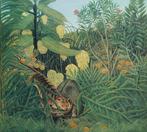 Henri Rousseau, dit Le Douanier Rousseau (1844-1910) - Tigre, Antiek en Kunst
