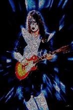 David Law - Crypto Ace Frehley II (Kiss) - Format XL 50x75, Antiek en Kunst
