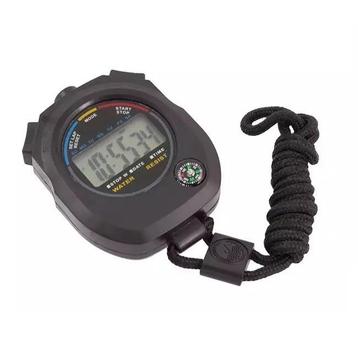 Stopwatch - LCD display - Met mini kompas