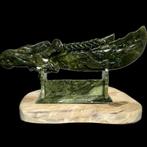 Nefriet Jade Sword - Hoogte: 38.3 cm - Breedte: 3.7 cm- 2140