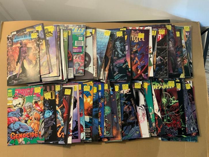 25 BULK COMIC LOT COLLECTION Batman 500 Spawn Star Wars S, Boeken, Strips | Comics, Amerika, Gelezen, Meerdere comics, Ophalen of Verzenden