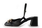 Stefano Lauran Slingbacks in maat 41 Zwart, Kleding | Dames, Schoenen, Verzenden, Zwart, Zo goed als nieuw, Stefano Lauran