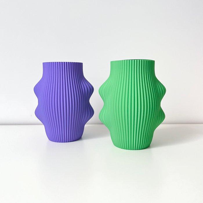 GIA IDEAS - Bloempot (2) - PLA - 3D-printen, Antiek en Kunst, Kunst | Designobjecten