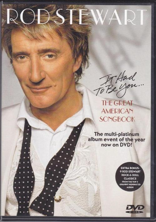 dvd - Rod Stewart - It Had  To Be You... The Great Americ..., Cd's en Dvd's, Dvd's | Overige Dvd's, Zo goed als nieuw, Verzenden