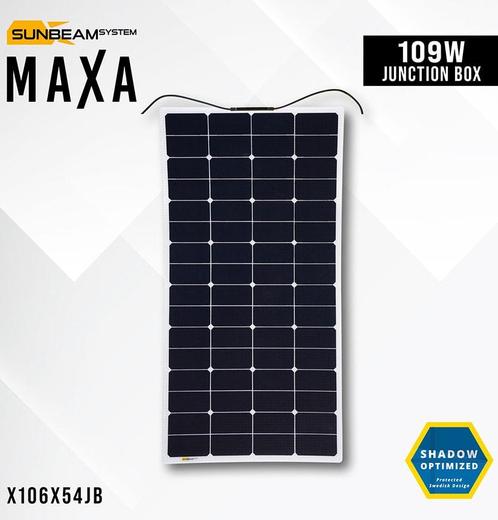 SUNBEAMsystem Maxa 109 Watt Junction Box Zonnepaneel, Watersport en Boten, Navigatiemiddelen en Scheepselektronica, Nieuw, Ophalen of Verzenden