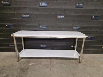 Werktafel | Maxima | RVS | 200cm beschikbaar voor biedingen