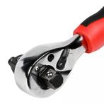 Hofftech Universele stubby ratelsleutel - 3 in 1 - 72 tan..., Doe-het-zelf en Verbouw, Gereedschap | Handgereedschap, Ophalen of Verzenden