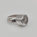 Zonder Minimumprijs - Other brand - Ring Zilver Quartz -, Sieraden, Tassen en Uiterlijk, Ringen, Nieuw