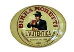 Ovale taplens Birra Moretti, Ophalen of Verzenden