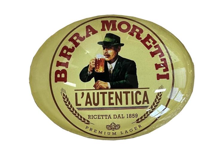 Ovale taplens Birra Moretti, Zakelijke goederen, Horeca | Overige, Ophalen of Verzenden