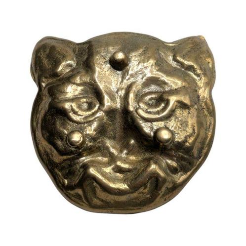 Cat Design - Beker - Verguld messing, Antiek en Kunst, Kunst | Designobjecten
