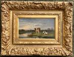 Cornelis Westerbeek (1844-1903) - Koeien in landschap, Antiek en Kunst, Kunst | Schilderijen | Klassiek