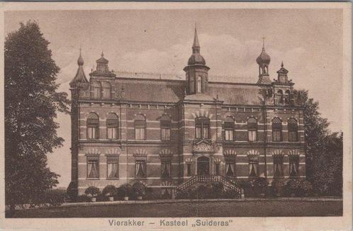 VIERAKKER - Kasteel Suideras, Verzamelen, Ansichtkaarten | Nederland, Verzenden