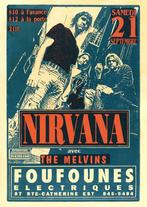Posters - Poster Nirvana - Foufounes, Zo goed als nieuw, Verzenden