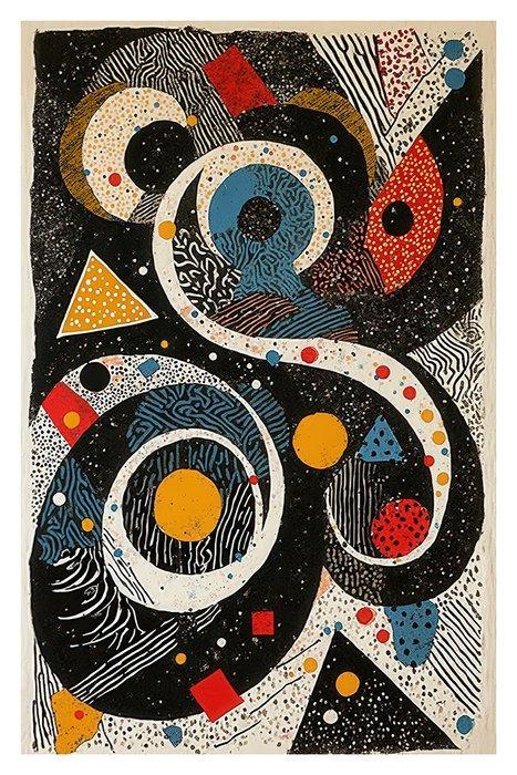 NumericEric - Drawing #01 (XL), Antiek en Kunst, Kunst | Designobjecten