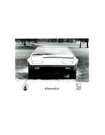1974 MASERATI KHAMSIN PERSFOTO, Nieuw, Author
