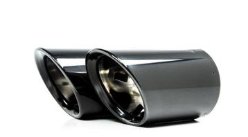 Uitlaat Eindstukken Black Chrome BMW 3 Serie G20 G21 B2569 beschikbaar voor biedingen