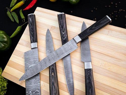 Smith - Keukenmes - Kitchen knife set - Japanse Black, Antiek en Kunst, Antiek | Keukenbenodigdheden
