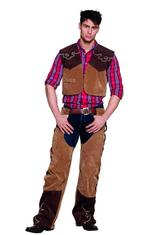 Cowboy Pak Bruin, Kleding | Heren, Carnavalskleding en Feestkleding, Nieuw, Verzenden