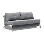 *WOONWINKEL* Innovation Living Cubed 160 Chrome Tweepersoons, Huis en Inrichting, Banken | Bankstellen, Verzenden, Nieuw