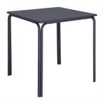Adeline Vierkante Stalen Tafel 700mm Leisteenblauw – Duur., Verzenden, Nieuw in verpakking