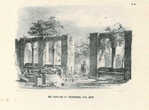 Zicht op Utrecht, Antiek en Kunst, Kunst | Etsen en Gravures