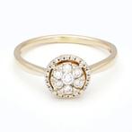 Ring - 18 karaat Geel goud Diamant (Natuurlijk), Sieraden, Tassen en Uiterlijk, Ringen, Nieuw