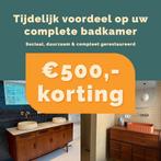 €500 voordeel op een complete badkamer bij Sixty Fruits, Nieuw