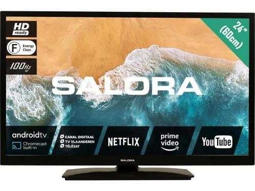 Veiling - Salora 24MBA300 tv 61 cm (24) HD Smart TV Wifi Zw, Audio, Tv en Foto, Televisies