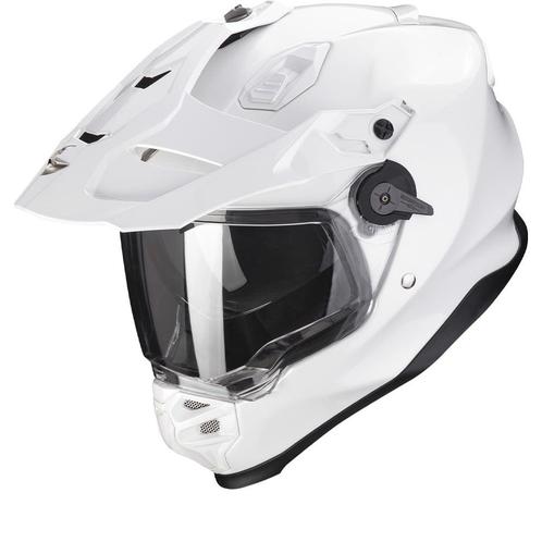 Scorpion ADF-9000 Air Solid Parelwit Adventure Helm, Motoren, Kleding | Motorhelmen, Offroadhelm, Heren, XXL, Nieuw met kaartje