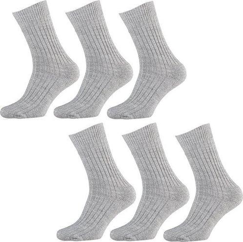 Apollo - 46-48 - 6P Noorse Sokken Grijs, Kleding | Heren, Sokken en Kousen, Verzenden