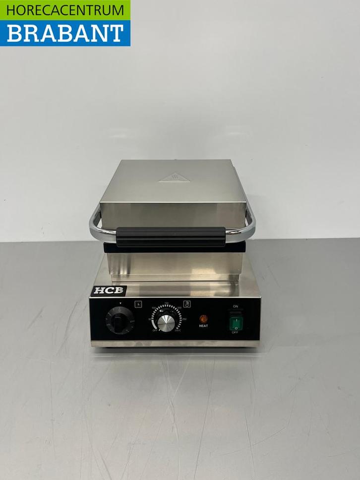 RVS Wafelijzer Luikse wafels 230V Horeca, Zakelijke goederen, Horeca | Keukenapparatuur, Nieuw in verpakking, Ophalen of Verzenden