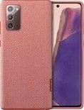 Samsung Kvadrat Hoesje - Samsung Galaxy Note 20 - Rood, Nieuw, Ophalen of Verzenden