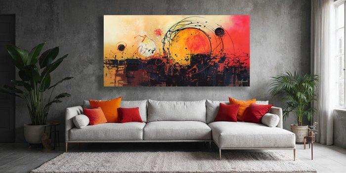 Monika Spiewak - Abstract - XXL, Antiek en Kunst, Kunst | Schilderijen | Modern