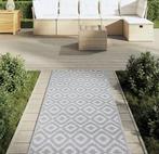 Weerbestendig Grijs Buitentapijt 80x250cm voor Tuin Balkon, Verzenden, Nieuw
