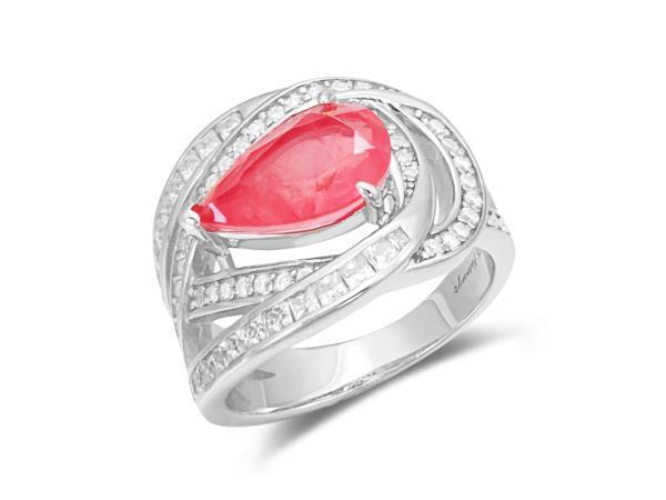 Veiling - Design ring met briljanten Moissaniet 3.00 carat, Sieraden, Tassen en Uiterlijk, Ringen