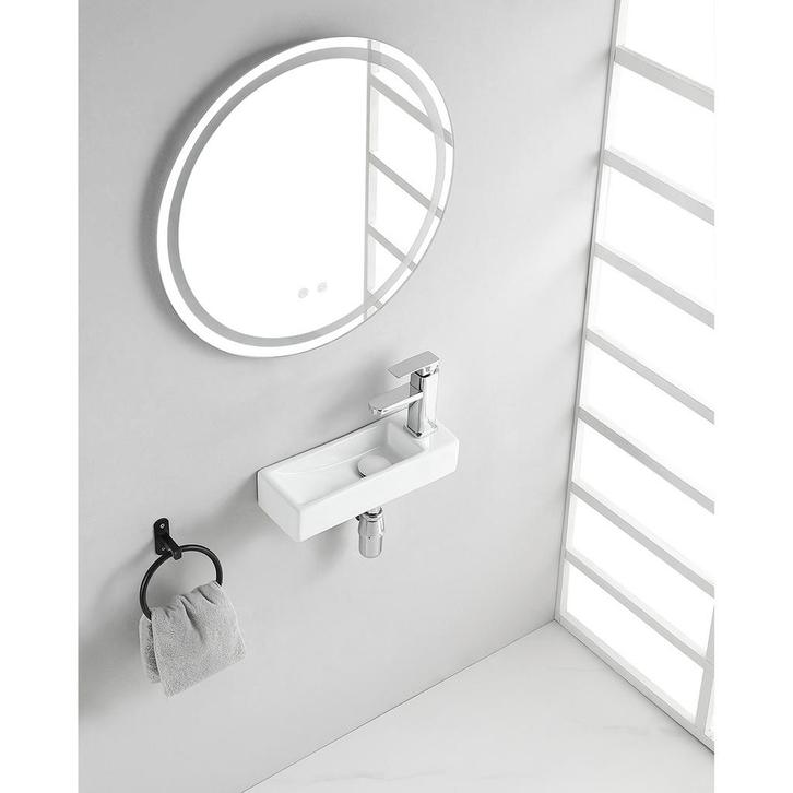 Wiesbaden Trim - Mini Fontein - Rechts - 38x14x8cm -, Doe-het-zelf en Verbouw, Sanitair, Nieuw, Ophalen of Verzenden