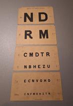 Monrocq Tavole Ottometriche (4) - karton - Frankrijk, Antiek en Kunst