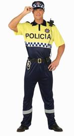 Politie Kostuum Heren, Nieuw, Verzenden