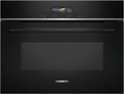 Siemens CE732GXB1 inbouw magnetron met grill - zwart, Witgoed en Apparatuur, Magnetrons, Inbouw, Magnetron, Nieuw, Draaiplateau