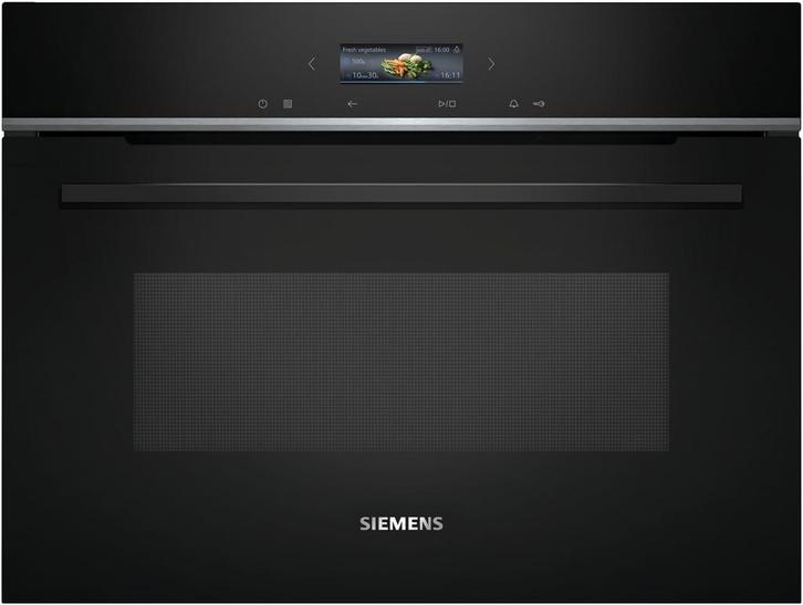 Siemens HM736GAB1 inbouw oven met magnetron zwart, Witgoed en Apparatuur, Magnetrons, Verzenden