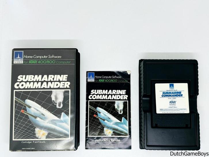 Atari 400/800/1200/ XE - Submarine Commander, Spelcomputers en Games, Games | Atari, Gebruikt, Verzenden