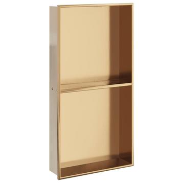 Douchenis Goud - 32x62cm | Retourdeal -46% korting! beschikbaar voor biedingen