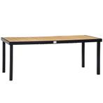 TRUUSK Tuintafel Voor 8 Personen, Eettafel, Aluminium Tafel,, Verzenden, Nieuw